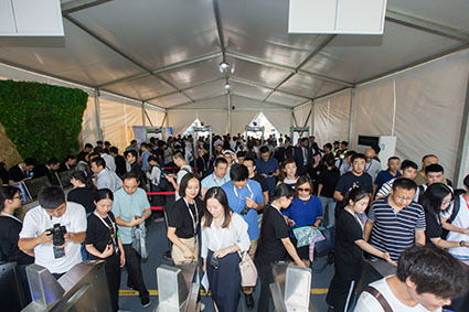 科技赋能盛会 云栖大会人脸识别闸机的智能化安防新标杆